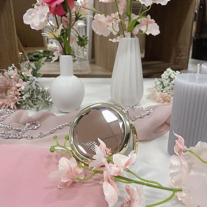 【結婚式 席札】コンパクトミラー席札【結婚式 ペーパー 席札】