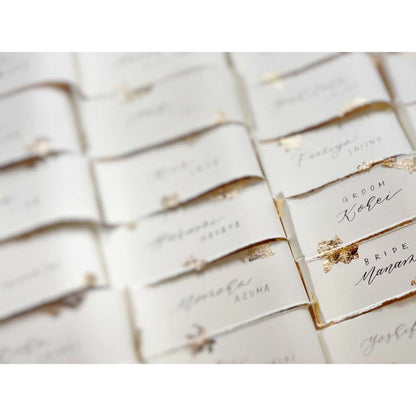 【結婚式 席札】ロール席札【結婚式 ペーパー 席札】