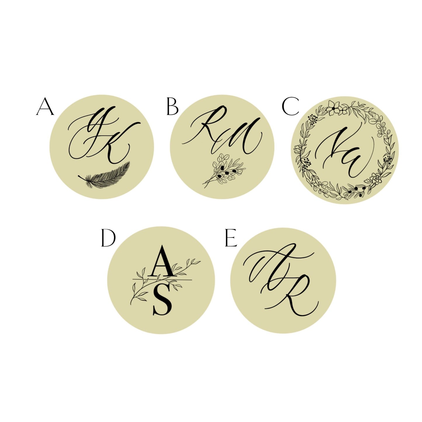 カスタムシーリングスタンプ(本体) 【結婚式 その他ウェルカムグッズ オーダーメイド】