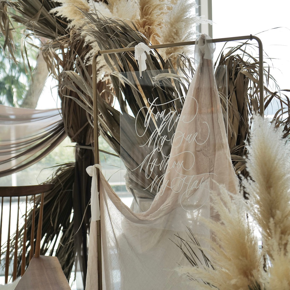 ウェルカムボード(アクリル) 【結婚式 ウェルカムボード オーダーメイド】