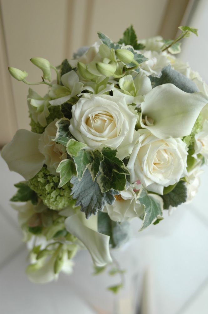 【生花】オーダーメイド/ オーバルブーケ・ティアドロップブーケ[セットプランAudrey] 【結婚式 フラワー 生花 ブーケ ブートニア オーダーメイド】