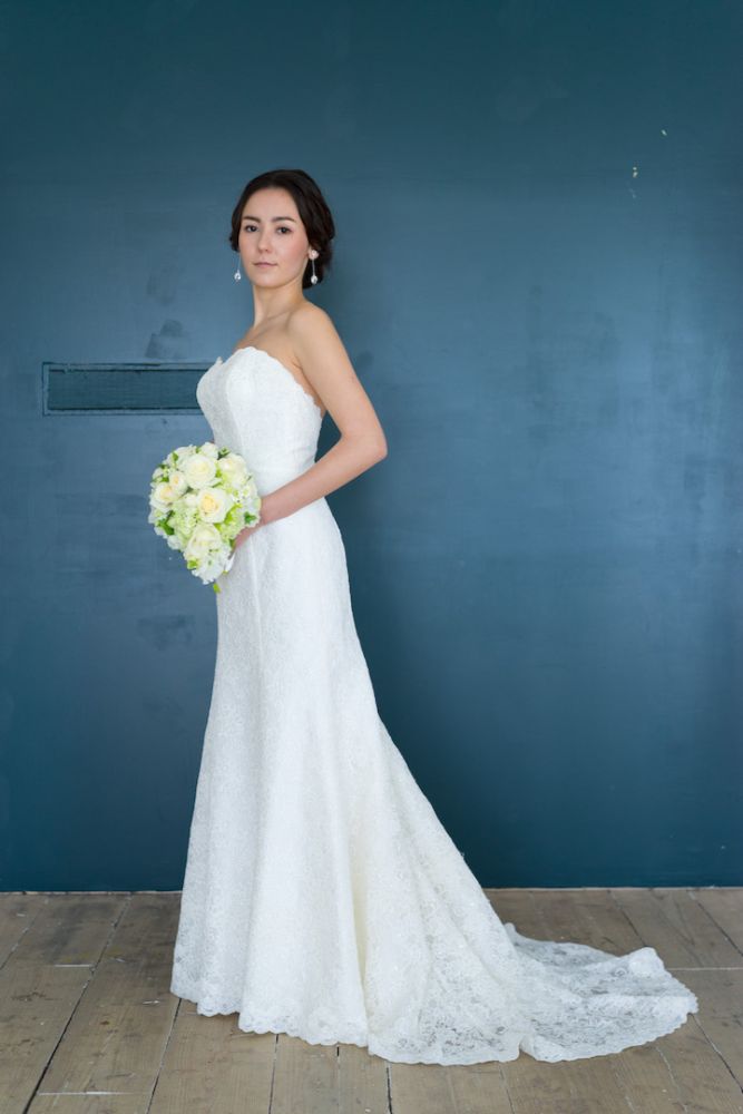 【生花】オーダーメイド/ オーバルブーケ・ティアドロップブーケ[セットプランAudrey] 【結婚式 フラワー 生花 ブーケ ブートニア オーダーメイド】