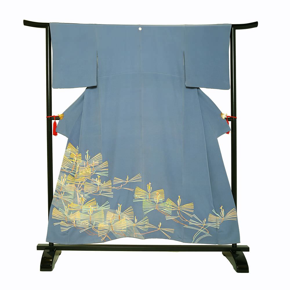 色留袖B-01-c 【結婚式 訪問着 色留袖 レンタル】