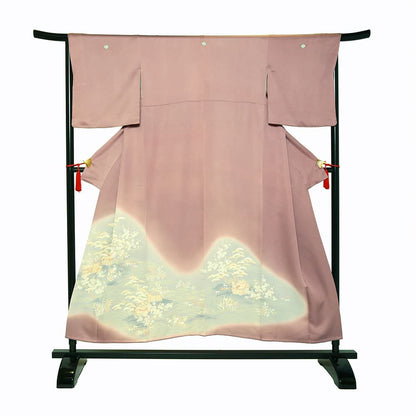 色留袖B-02-c 【結婚式 訪問着 色留袖 レンタル】