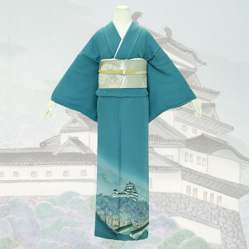 色留袖B-06-c 【結婚式 訪問着 色留袖 レンタル】