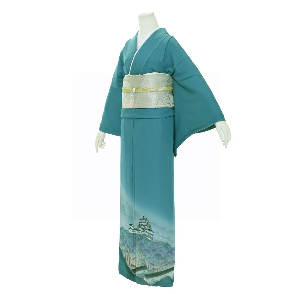 色留袖B-06-c 【結婚式 訪問着 色留袖 レンタル】