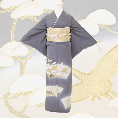 色留袖B-07-c 【結婚式 訪問着 色留袖 レンタル】