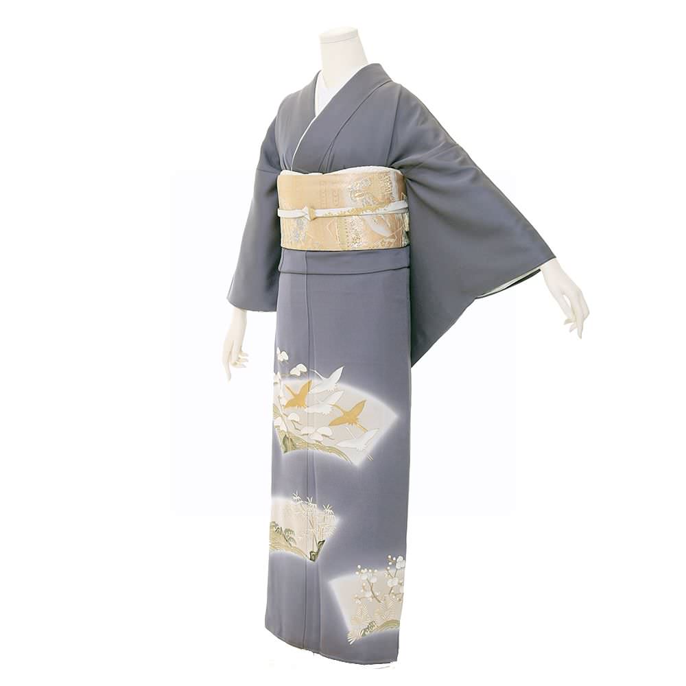 色留袖B-07-c 【結婚式 訪問着 色留袖 レンタル】