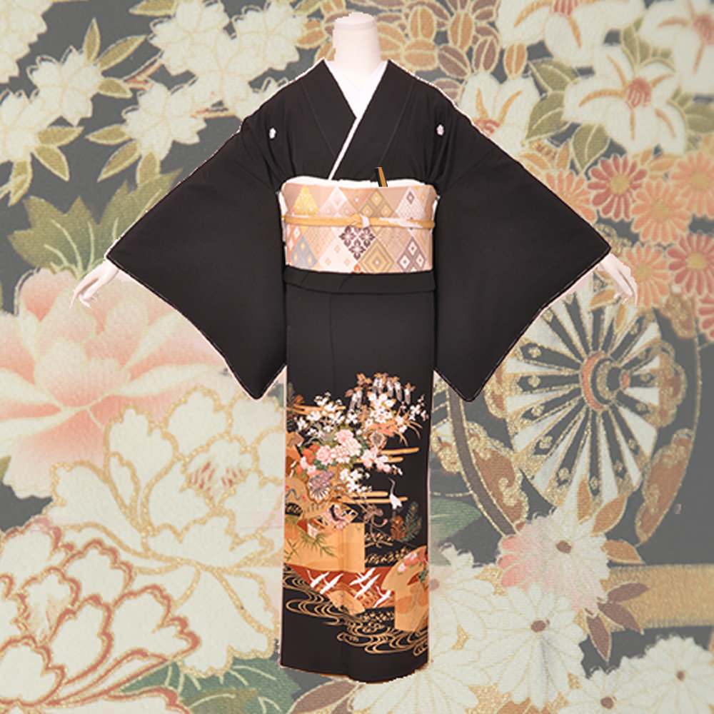 留袖B-16-t 【結婚式 留袖 レンタル】