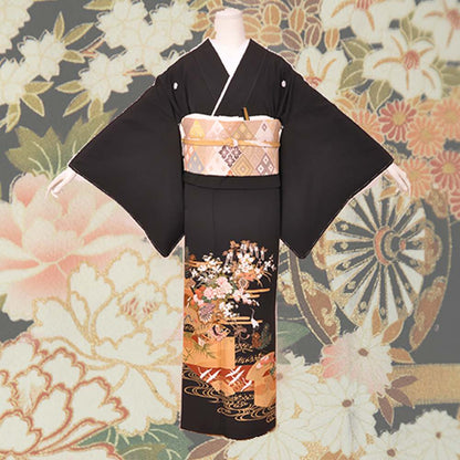 留袖B-16-t 【結婚式 留袖 レンタル】