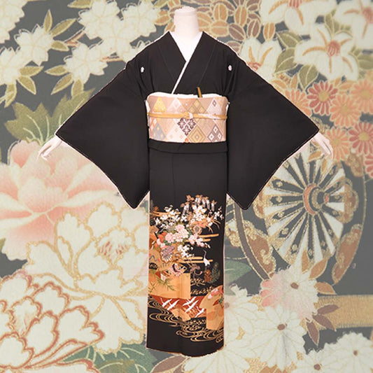 留袖B-16-t 【結婚式 留袖 レンタル】