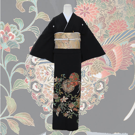 留袖B-70-t 【結婚式 留袖 レンタル】