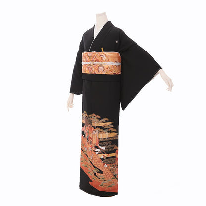 留袖B-80-t 【結婚式 留袖 レンタル】