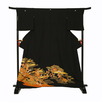 留袖B-80-t 【結婚式 留袖 レンタル】