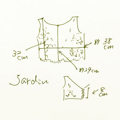 ジャルダンウェディングボレロ・ノースリーブボレロ【ボレロ単品】 【結婚式　ドレス小物】