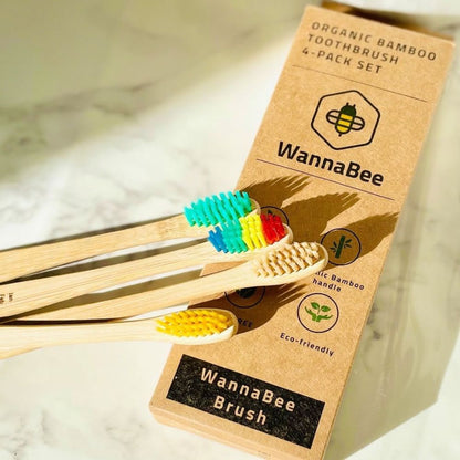 「竹」歯ブラシ 4本セット 【結婚式 引き出物 ギフト】