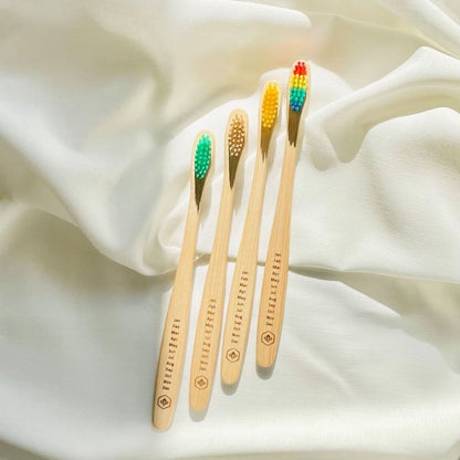 「竹」歯ブラシ 4本セット 【結婚式 引き出物 ギフト】
