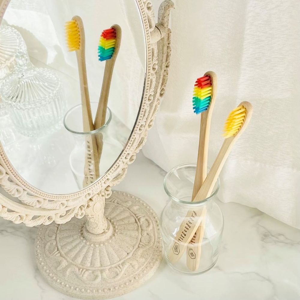 「竹」歯ブラシ 4本セット 【結婚式 引き出物 ギフト】