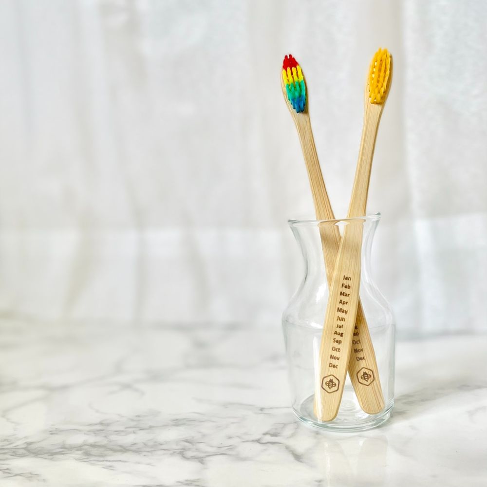 「竹」歯ブラシ 4本セット 【結婚式 引き出物 ギフト】