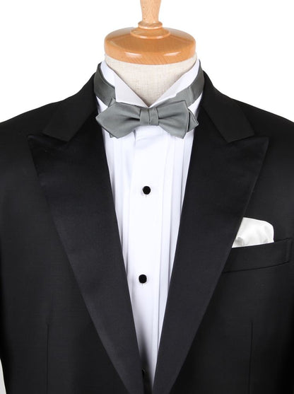 【剣蝶タイ グレー】高級素材 拝絹地 使用 【結婚式 蝶ネクタイ】