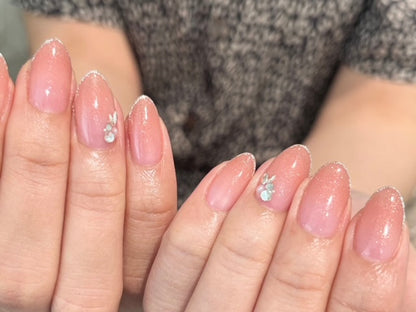 【丁寧なカウンセリング付き☆】表参道ウェディングドレスサロン併設ネイルサロン 定額メニューあり 男性ネイル 華やかイベント ブライダル 【結婚式 ブライダルネイル】