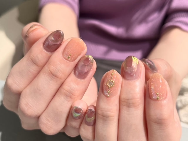 【丁寧なカウンセリング付き☆】表参道ウェディングドレスサロン併設ネイルサロン 定額メニューあり 男性ネイル 華やかイベント ブライダル 【結婚式 ブライダルネイル】