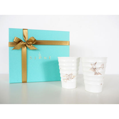 シアワセの鳥ミニカップセット 【結婚式 ギフト 引き出物 食器類】