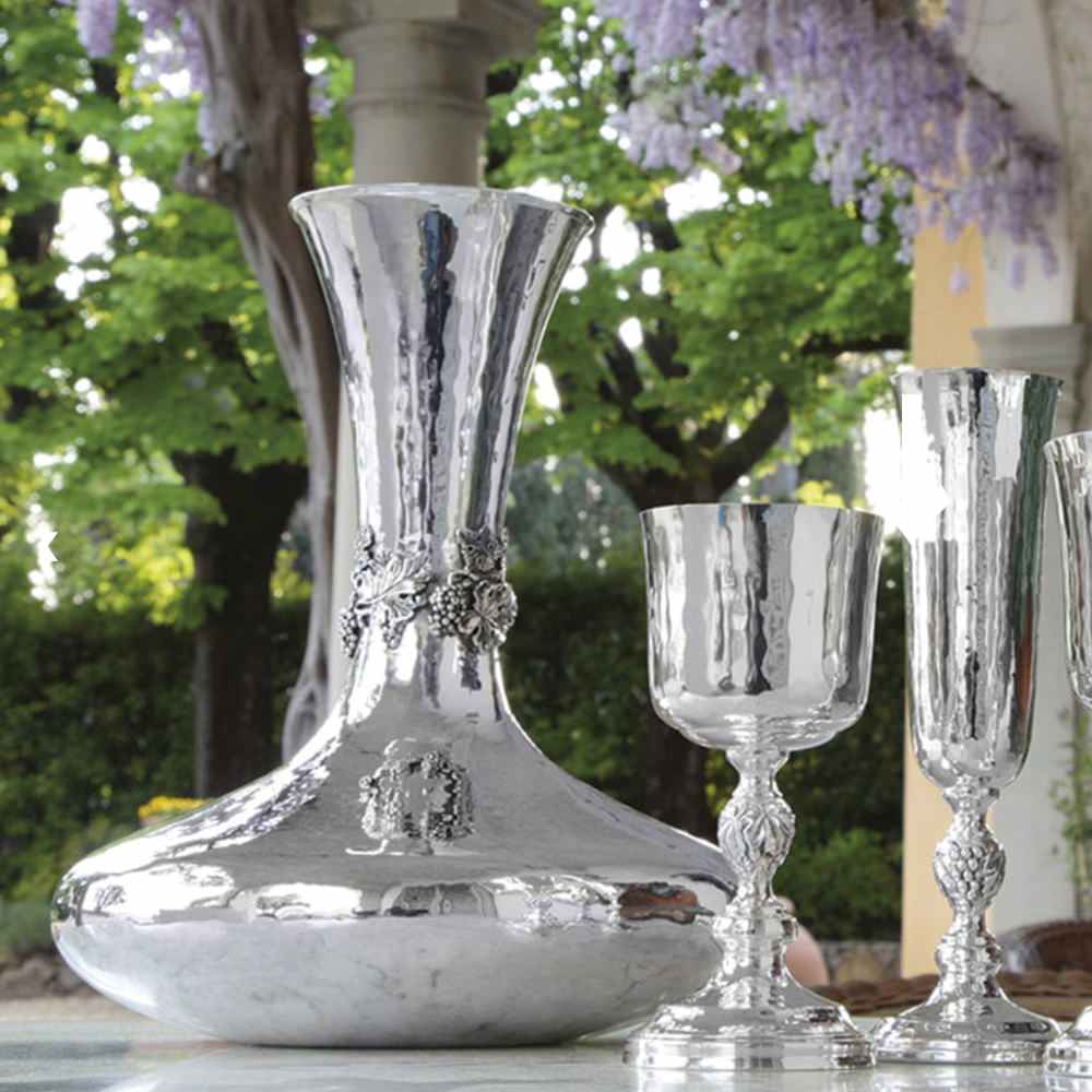 Silver Decanter uva-grande デカンター ウヴァ グランデ 【結婚式 ギフト 内祝い 結婚祝い 出産祝い オーダーメイド】