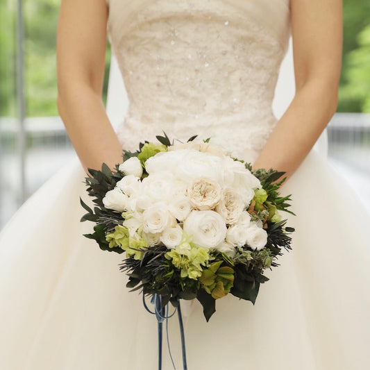 【造花・プリザーブド】オーダーブーケ(メールでのお打合せ) 【結婚式 フラワー ブーケ ブートニア】