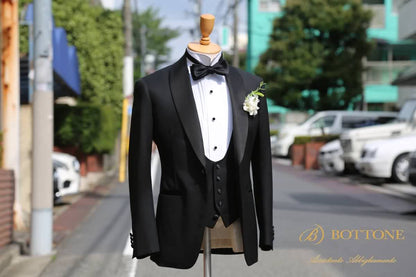 スーツへリメイク可能! オーダータキシード【新郎 タキシード 表参道】 【結婚式 タキシード オーダーメイド】