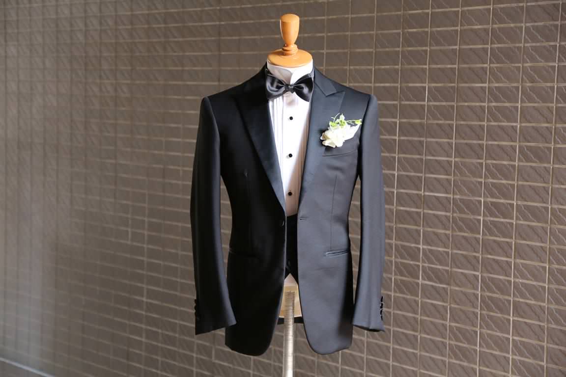 スーツへリメイク可能! オーダータキシード【新郎 タキシード 表参道】 【結婚式 タキシード オーダーメイド】