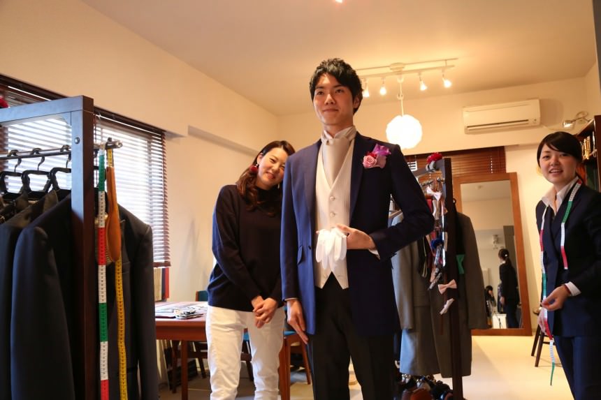 フォーマル フロックコート 【結婚式 タキシード オーダーメイド】