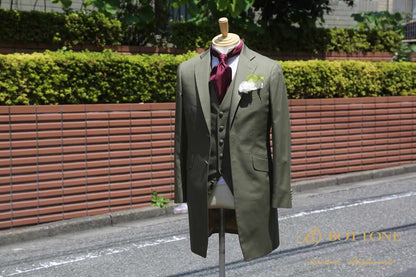 スーツへリメイク可能! フロックコート 【結婚式 タキシード オーダーメイド】