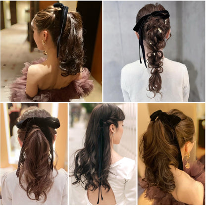 ダブルフェイスベルベットリボン ベロアリボン 24mm/36mm/48mm ≪BR-01≫【結婚式　ヘアアクセサリー】