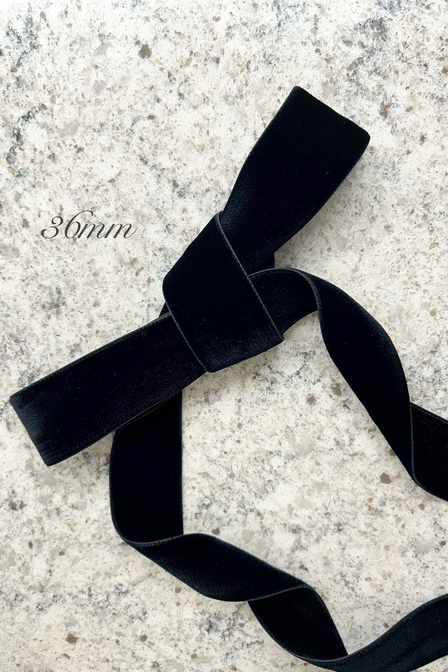 ダブルフェイスベルベットリボン ベロアリボン 24mm/36mm/48mm ≪BR-01≫【結婚式 ヘアアクセサリー】