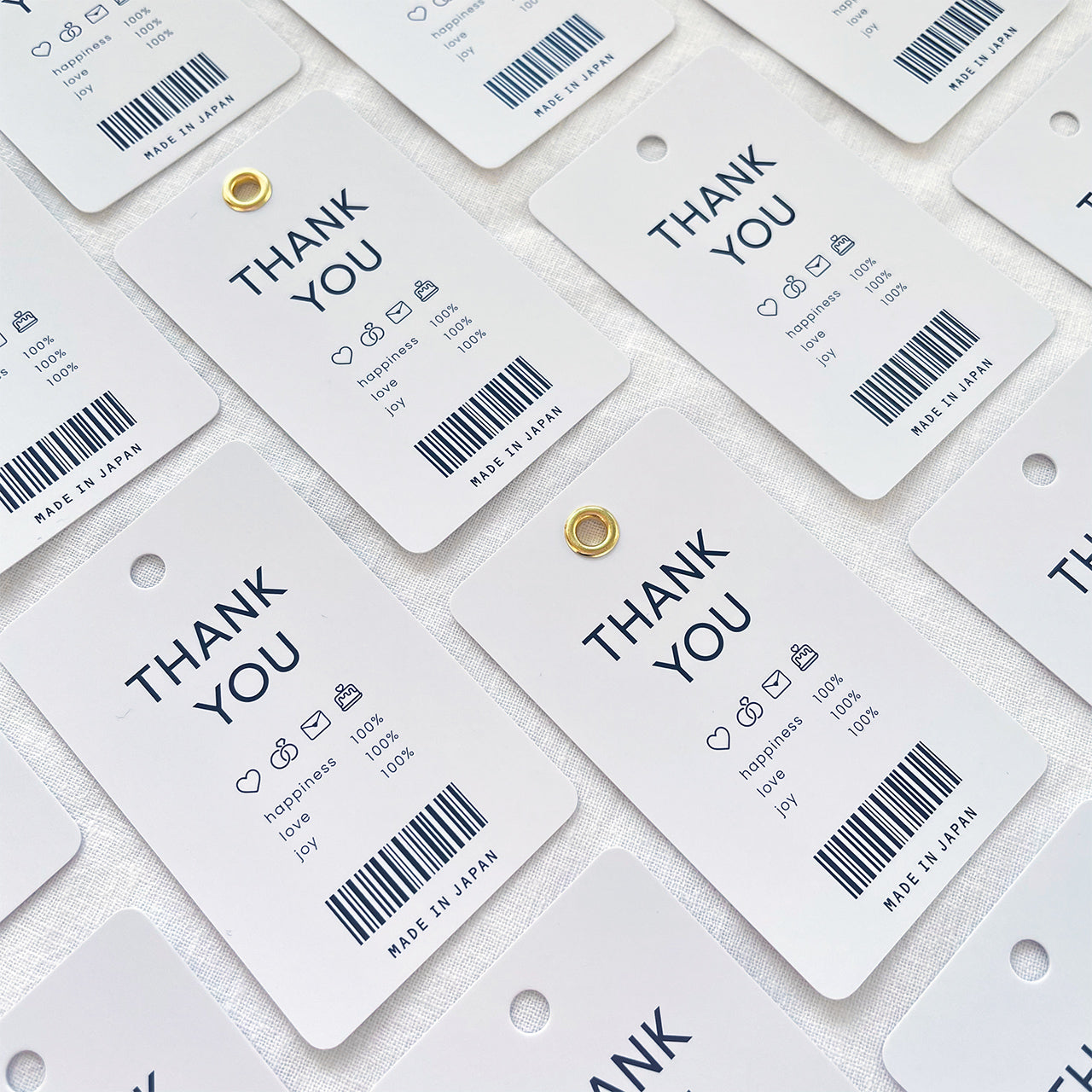 サンキュータグ アパレル風 [デザインB]