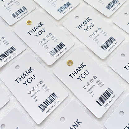 サンキュータグ アパレル風 [デザインB]