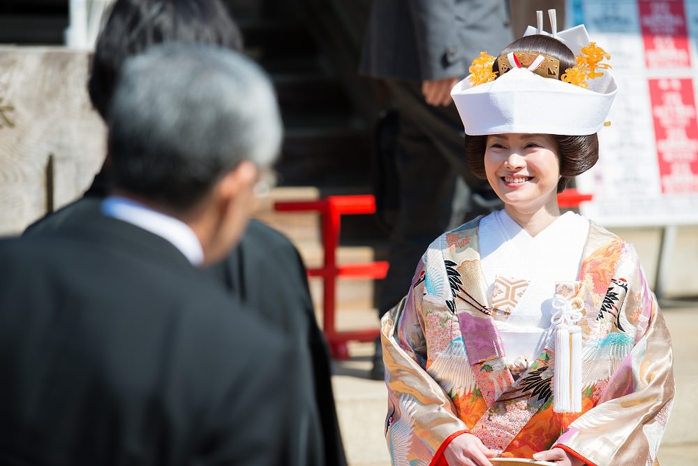 飛翔富士:着付け1点(お引上げ込) 【結婚式　和装　色打掛　レンタル】