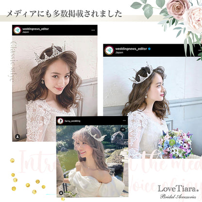 ステラクラウン・ゴールド【結婚式　ヘアアクセサリー】