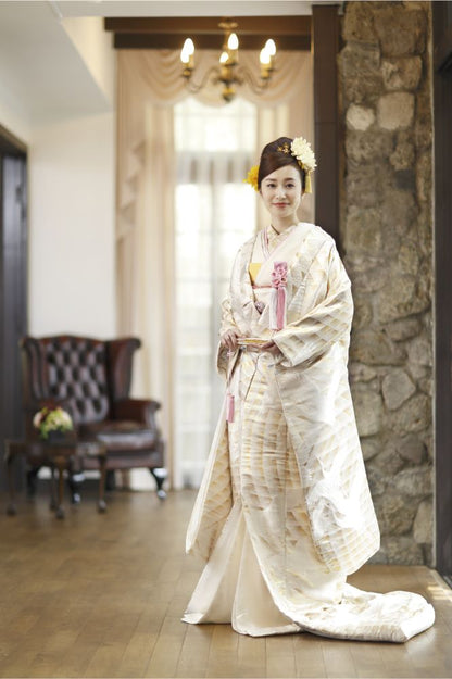 千翔鶴:着付け1点(お引上げ込) 【結婚式 和装 白無垢 レンタル】