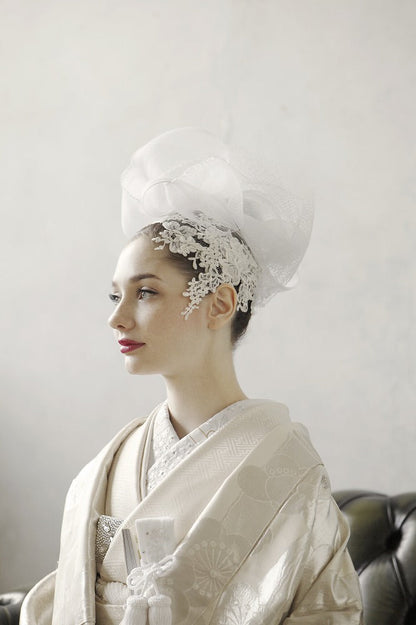 春陽梅:着付け1点(お引上げ込) 【結婚式 和装 白無垢 レンタル】