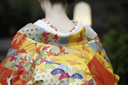 松華鶴舞:着付け1点(お引上げ込) 【結婚式 和装 色打掛 レンタル】