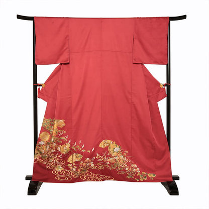 色留袖C-23-c 【結婚式 訪問着 色留袖 レンタル】