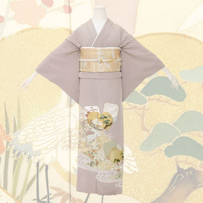 色留袖C-29-c 【結婚式 訪問着 色留袖 レンタル】