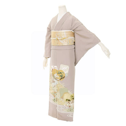 色留袖C-29-c 【結婚式 訪問着 色留袖 レンタル】