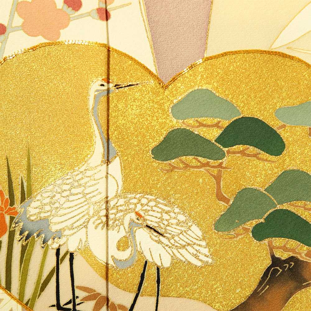 色留袖C-29-c 【結婚式 訪問着 色留袖 レンタル】