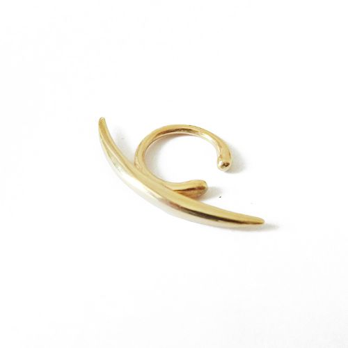 Thin Curve Earcuff Gold/ブライダルアクセサリー 【結婚式　ピアス　イヤリング】