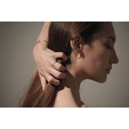 Thin Curve Earcuff Silver/ブライダルアクセサリー 【結婚式 ピアス イヤリング】