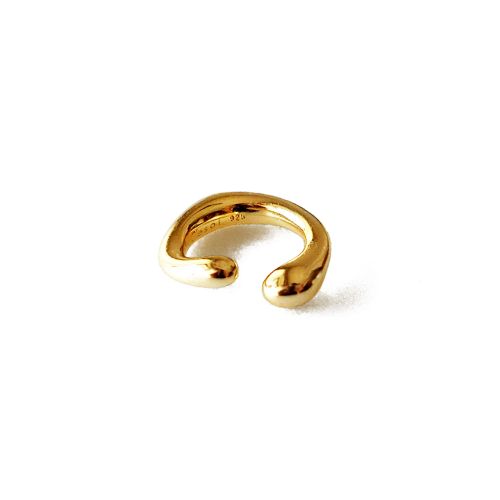 Little Twist Earcuff Gold/ブライダルアクセサリー 【結婚式　ピアス　イヤリング】