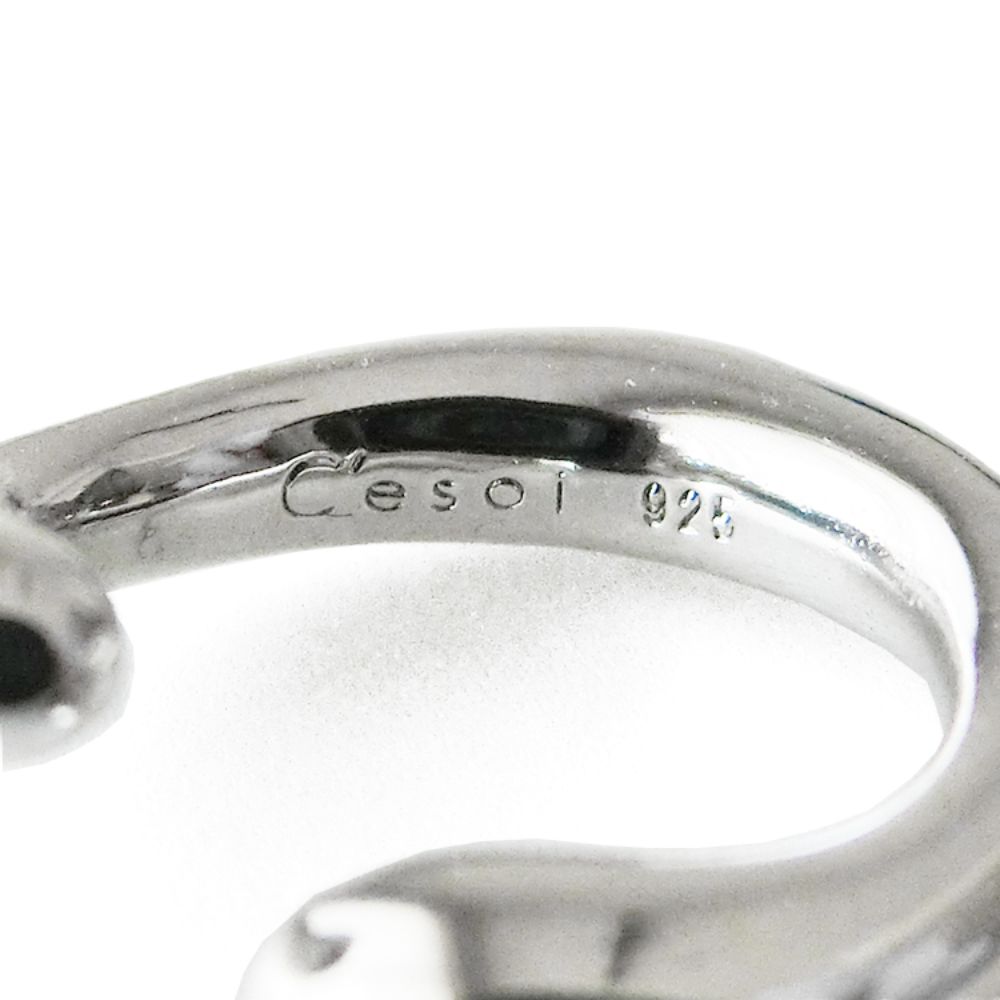 Little Twist Earcuff Silver/ブライダルアクセサリー 【結婚式 ピアス イヤリング】